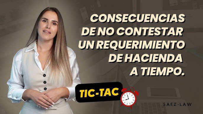 tiempo respuesta hacienda requerimiento