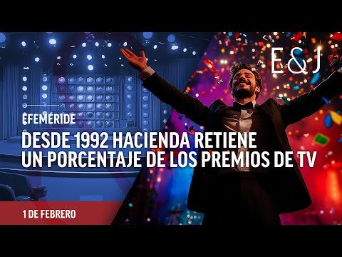 Que porcentaje se lleva hacienda de un premio de televisión